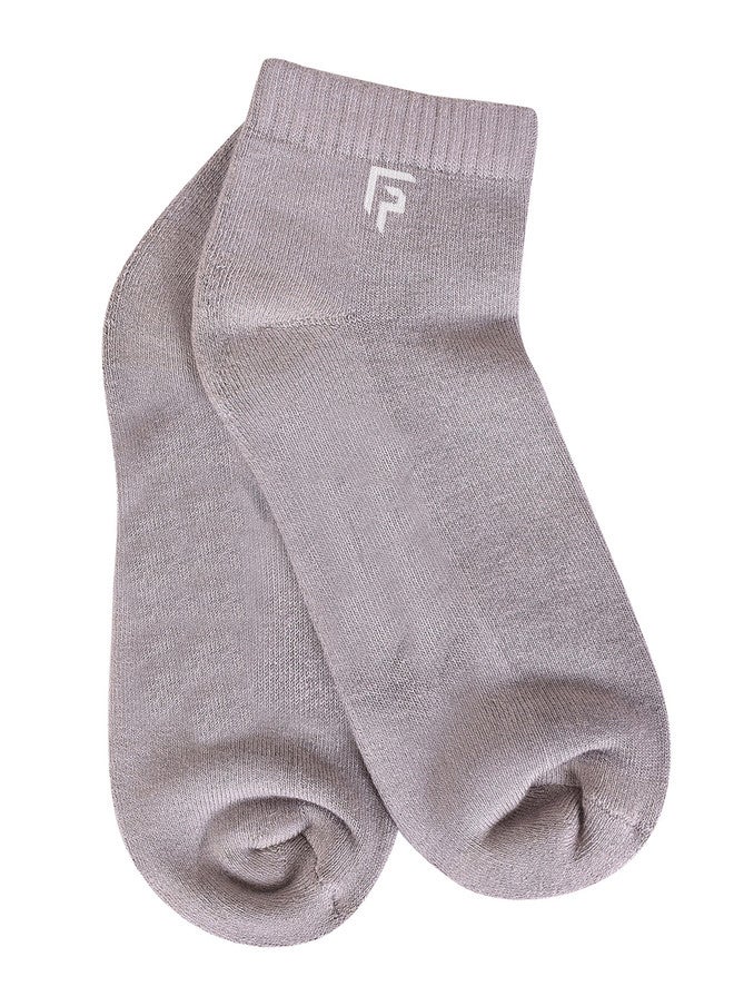 FOOTPRINTS FOOTPRINT 3 Pairs Unisex Anti Odour Organic Cotton Ankle-Length Terry Sports Socks - Image 3